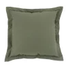 New 🌟 Biltmore® Chambray Flange Olive Pillow 🧨