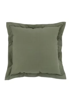 New 🌟 Biltmore® Chambray Flange Olive Pillow 🧨