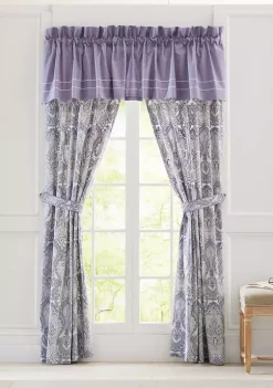 Discount 👍 Biltmore® Hillside Paisley Drapery Pair With Tiebacks 😀