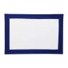Budget 🥰 Biltmore® Blue & White Border Placemat 😉 -Biltmore® Sales Store Belk 1134