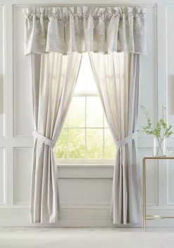 Cheapest ❤️ Biltmore® Quintessence Drapery Pair with Tie Backs 🔔 -Biltmore® Sales Store Belk 1150