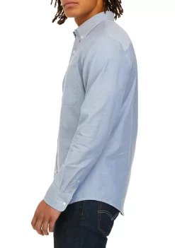 Cheapest 🥰 Biltmore® Men's Long Sleeve Woven Button Down Oxford 👕 Shirt 😉 -Biltmore® Sales Store Belk 1281