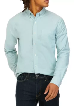 Cheapest 🥰 Biltmore® Men's Long Sleeve Woven Button Down Oxford 👕 Shirt 😉 -Biltmore® Sales Store Belk 1284