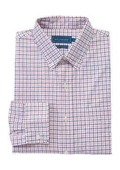 Deals 🔥 Biltmore® Men's Long Sleeve Woven Button Down Plaid 👚 Shirt ❤️ -Biltmore® Sales Store Belk 1290