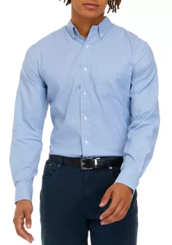 Deals 🔥 Biltmore® Men's Long Sleeve Woven Button Down Plaid 👚 Shirt ❤️ -Biltmore® Sales Store Belk 1291