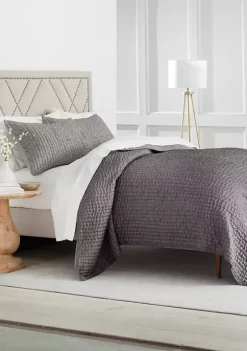 Best Sale 🧨 Biltmore® Shiny Kantha Quilt Set 🌟 -Biltmore® Sales Store Belk 133