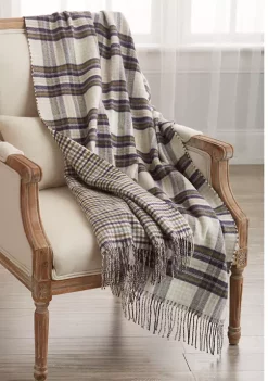 Budget 😍 Biltmore® Light Plaid Throw Blanket 😀