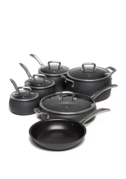 Buy 🥰 Biltmore® 11 Piece Belly Shaped Non Stick Cookware Set ✔️