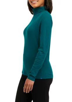 Flash Sale ⭐ Biltmore® 👩 Women's Long Sleeve Turtleneck Solid Top ⌛ -Biltmore® Sales Store Belk 238