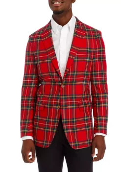 Best Sale 😉 Biltmore® Men's Single Breasted 2 Button Front 2 Flap Pockets Notch Lapel Jacket 😉