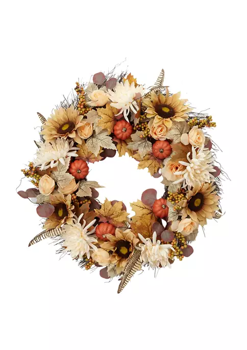 Best deal 🎉 Biltmore® Muted Floral Wreath 🎉 3 Best deal 🎉 Biltmore® Muted Floral Wreath 🎉