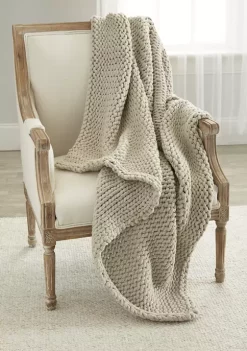 Deals 👏 Biltmore® Chunky Knit Throw 🔔
