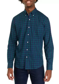 Best reviews of ❤️ Biltmore® Men's Long Sleeve Woven Button Down Plaid 👚 Shirt 🎉