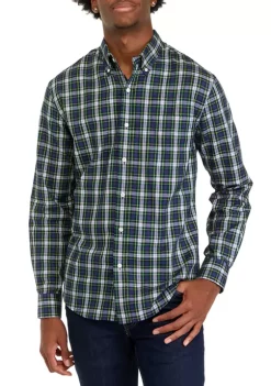 Best reviews of ❤️ Biltmore® Men's Long Sleeve Woven Button Down Plaid 👚 Shirt 🎉 -Biltmore® Sales Store Belk 322
