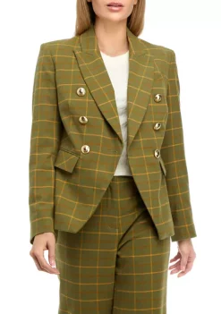 Cheap ✔️ Biltmore® 👩 Women's Long Sleeve Double Breasted Blazer 😍