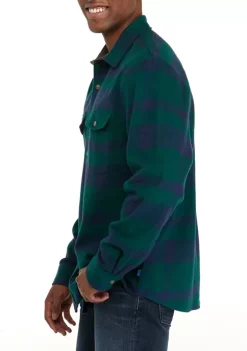 Budget 🔔 Biltmore® Men's Heavyweight Flannel Shacket 🔔 -Biltmore® Sales Store Belk 345
