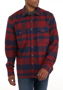 Budget 🔔 Biltmore® Men's Heavyweight Flannel Shacket 🔔 -Biltmore® Sales Store Belk 347