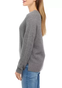 Buy 🧨 Biltmore® 👩 Women's Long Sleeve V-Neck Cashmere Sweater 🛒 -Biltmore® Sales Store Belk 352