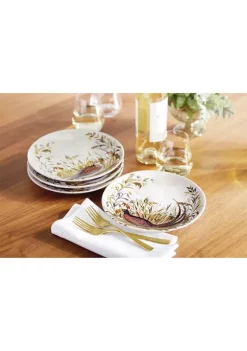 Hot Sale 🎉 Biltmore® Harvest Birds Set of 4 Salad Plates 👍 -Biltmore® Sales Store Belk 371