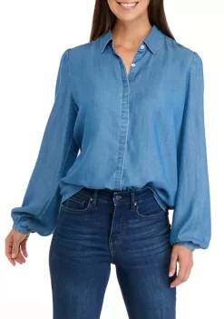 Cheapest 💯 Biltmore® 👩 Women's Long Sleeve Button Down 👕 Shirt 😉