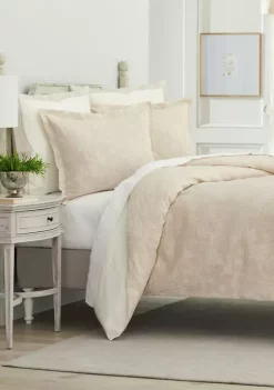 Discount 🌟 Biltmore® Wheat Floral 3 Piece Comforter Set 🎉
