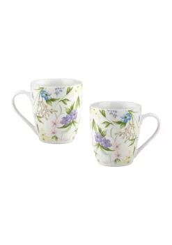 Coupon 😍 Biltmore® Spring Fleur Set of 2 Mugs 🎁