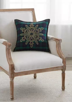 Cheapest 👏 Biltmore® Plaid Snowflake Square Pillow ❤️