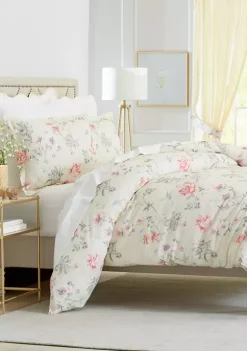 New 👍 Biltmore® Fiore 3 Piece Comforter Set 👏