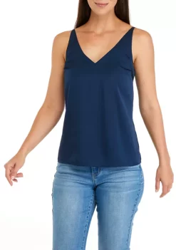 Cheap 🔔 Biltmore® 👩 Women's Sleeveless Satin V-Neck Cami 🔥 -Biltmore® Sales Store Belk 572