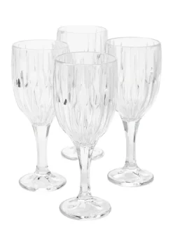Brand new 🤩 Biltmore® Set of 4 Pleated Goblets ✨