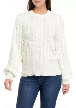 Wholesale 🔔 Biltmore® 👩 Women's Long Sleeve Cable Crew Neck Sweater 🌟 -Biltmore® Sales Store Belk 640