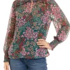 Wholesale 🤩 Biltmore® 👩 Women's Long Sleeve Smock Neck Top 🥰 -Biltmore® Sales Store Belk 659