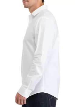 Best Sale 🔔 Biltmore® Men's Long Sleeve Woven Oxford 👕 Shirt 🤩 -Biltmore® Sales Store Belk 729