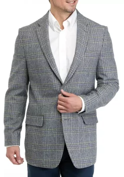 Wholesale 😉 Biltmore® Men's Multi Color Glen Plaid Sport 🧥 Coat 😍