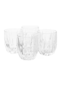 Discount 😀 Biltmore® Set of 4 Pleated Double Old Fashioned Glasses ✨