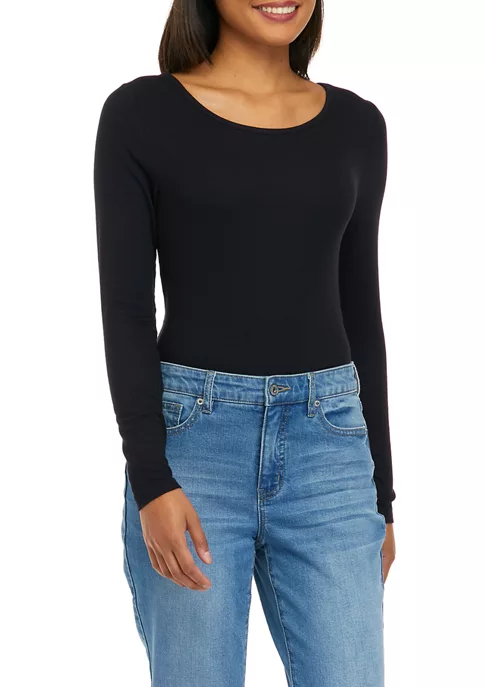 Cheapest ⌛ Biltmore® 👩 Women's Long Sleeve Ribbed Bodysuit 👏 8 Cheapest ⌛ Biltmore® 👩 Women's Long Sleeve Ribbed Bodysuit 👏 - Image 6