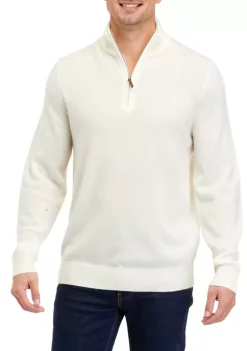 Best reviews of 💯 Biltmore® Men's Cashmere 1/4 Zip Sweater 🎁 -Biltmore® Sales Store Belk 80