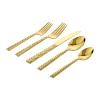 Outlet 🤩 Biltmore® Gold Braided Handle 20 Piece Flatware Set ✨