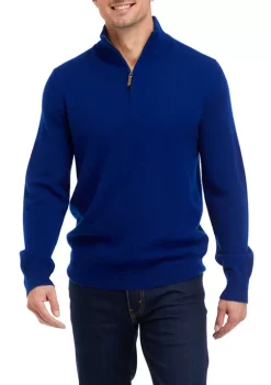 Best reviews of 💯 Biltmore® Men's Cashmere 1/4 Zip Sweater 🎁 -Biltmore® Sales Store Belk 81