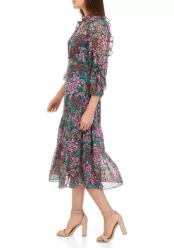 Brand new 🛒 Biltmore® 👩 Women's 3/4 Sleeve Ruffle Midi 👗 Dress 😉 8 Brand new 🛒 Biltmore® 👩 Women's 3/4 Sleeve Ruffle Midi 👗 Dress 😉 -Biltmore® Sales Store Belk 831
