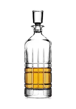 Flash Sale ✨ Biltmore® Plaid Crystal Decanter & Stopper 🔔