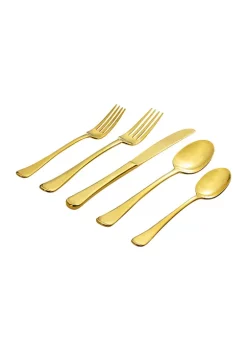 Cheapest 😉 Biltmore® Oasis Mirror Gold 20 Piece Flatware Set ⌛