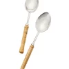 Best Sale 🔥 Biltmore® Set of 2 Light Rattan Serving Spoons 🤩