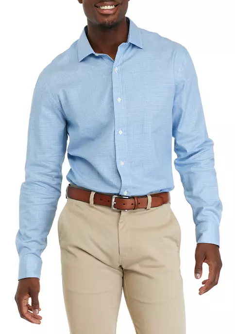 Cheapest ✔️ Biltmore® Men's Long Sleeve Woven Plaid 👚 Shirt 👏 7 Cheapest ✔️ Biltmore® Men's Long Sleeve Woven Plaid 👚 Shirt 👏 - Image 5