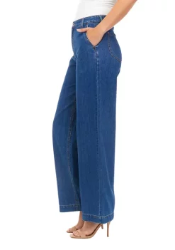 New ⌛ Biltmore® 👩 Women's Wide Leg 👖 Jeans ✨ -Biltmore® Sales Store Belk 934