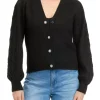 Best Sale ❤️ Biltmore® 👩 Women's Jeweled Button Cardigan 👏 -Biltmore® Sales Store Belk 994