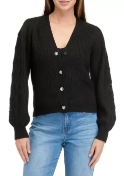 Best Sale ❤️ Biltmore® 👩 Women's Jeweled Button Cardigan 👏 -Biltmore® Sales Store Belk 999